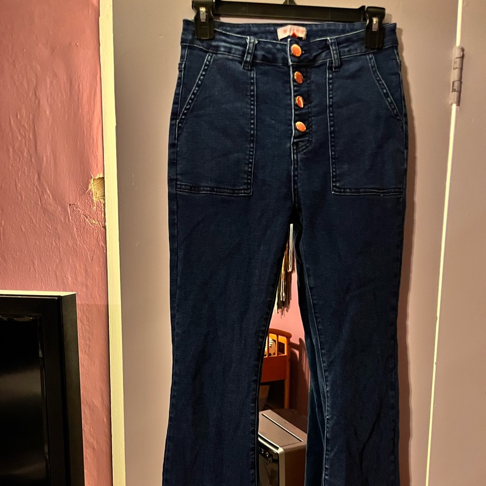Mel’s and Pepe flare jeans